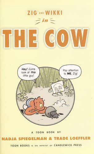 Cover of Zig and Wikki in The cow
