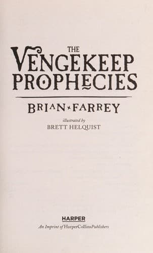 Cover of The Vengekeep prophecies