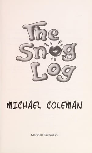 Cover of The snog log