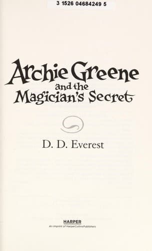Cover of Archie Greene and the magician's secret