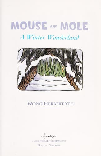 Cover of Mouse and Mole, a winter wonderland