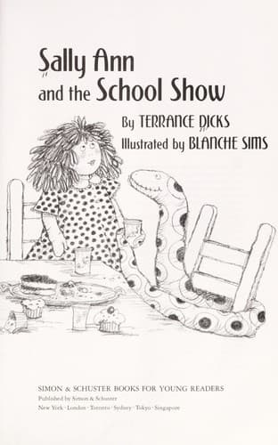 Cover of Sally Ann and the school show