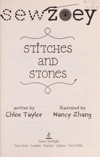 Cover of Stitches and stones