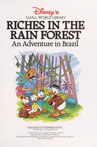 Cover of Riches in the rain forest