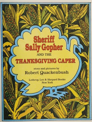 Cover of Sheriff Sally Gopher and the Thanksgiving caper