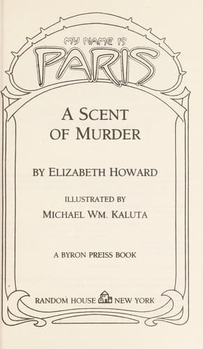 Cover of A scent of murder