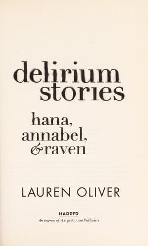 Cover of Delirium Stories
