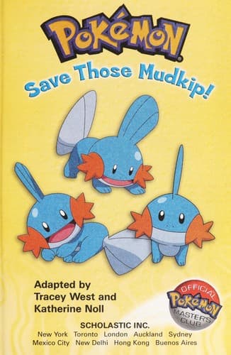 Cover of Pokemon Save Those Mudkip