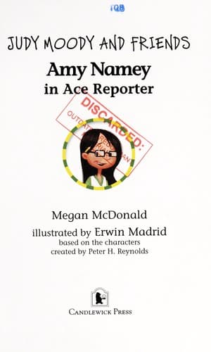 Cover of Amy Namey in ace reporter