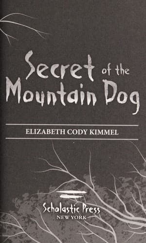 Cover of Secret of the mountain dog