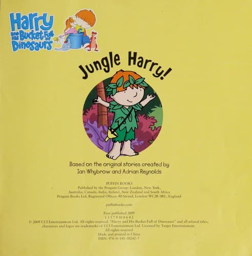 Cover of Jungle Harry!