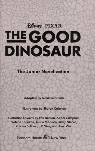 Cover of The good dinosaur