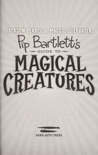 Cover of Pip Bartlett's Guide to magical creatures