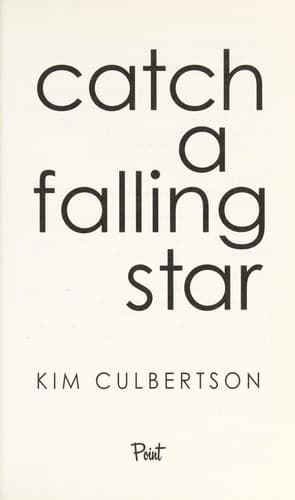 Cover of Catch a falling star