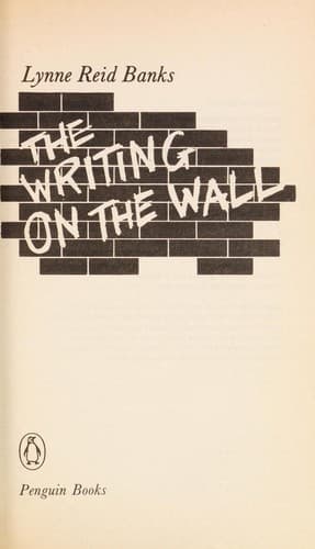 Cover of The writing on the wall