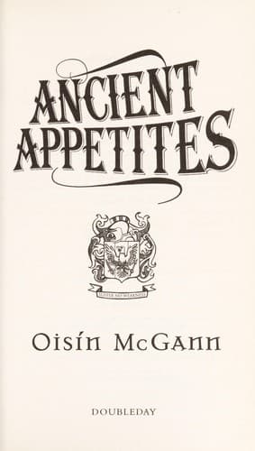 Cover of Ancient appetites