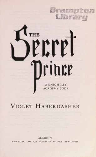 Cover of The secret prince