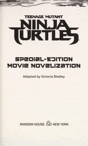 Cover of Teenage mutant ninja turtles