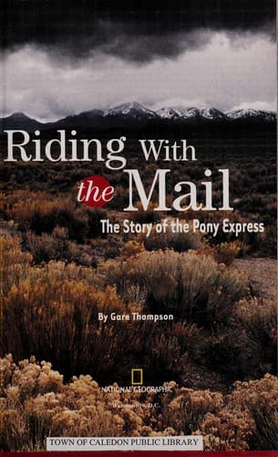 Cover of Riding with the mail