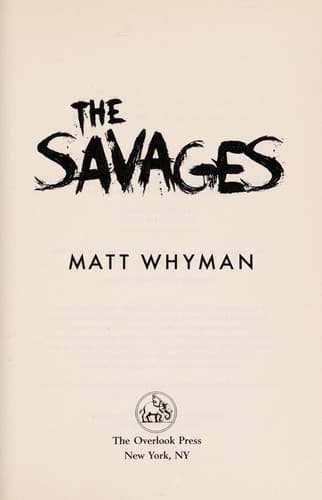 Cover of The Savages