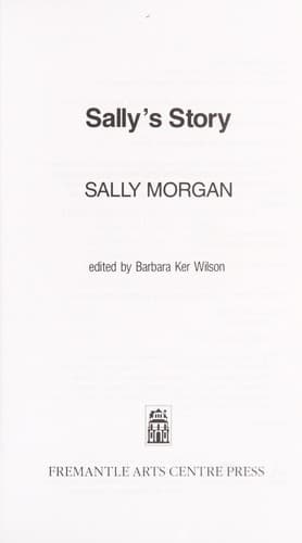 Cover of Sally's Story