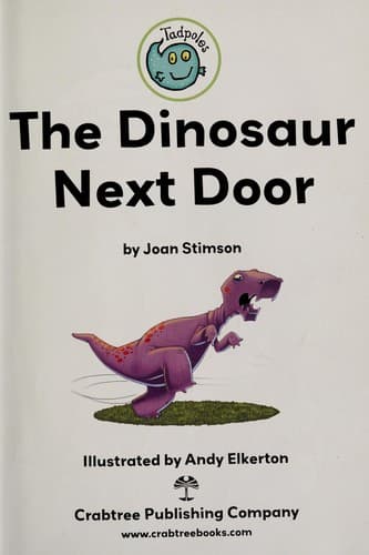 Cover of The dinosaur next door