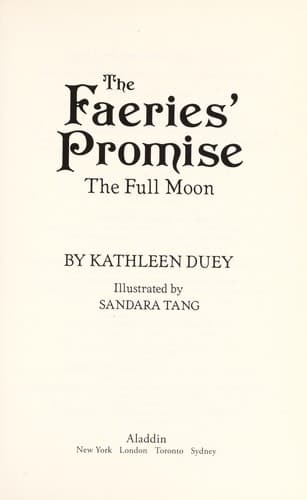 Cover of The Full Moon (The Faeries' Promies #4)