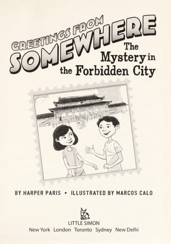 Cover of The mystery in the Forbidden City