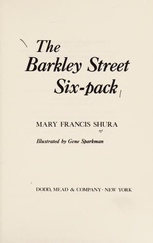 Cover of The Barkley Street six-pack