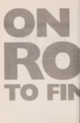 Cover of On the road to find out