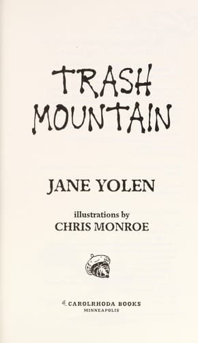 Cover of Trash Mountain