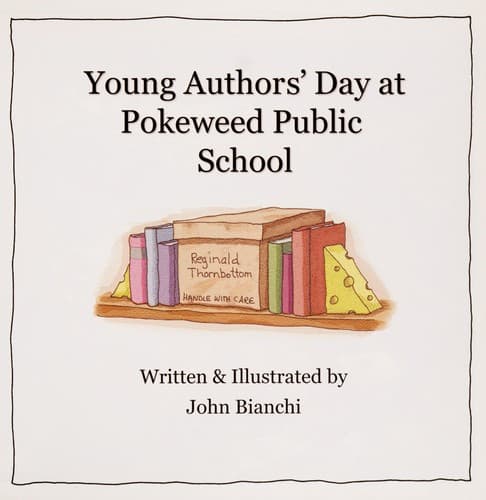 Cover of Young authors' day at Pokeweed Public School