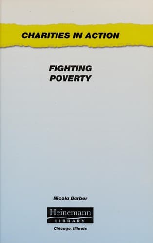Cover of Fighting poverty