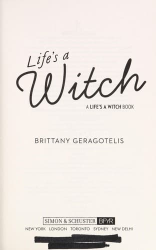 Cover of Life's a witch