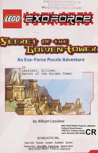 Cover of Secret of the golden tower