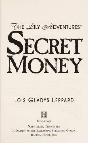 Cover of Secret money