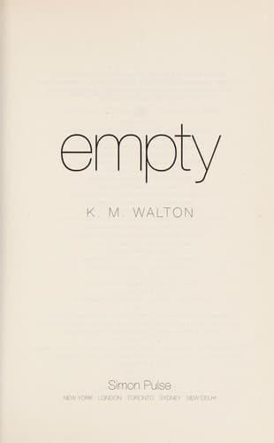 Cover of Empty