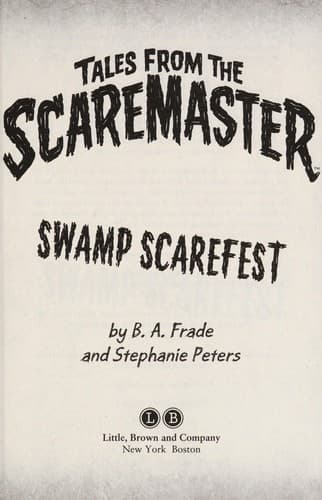 Cover of Swamp scarefest