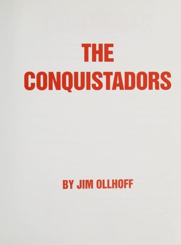 Cover of The conquistadors