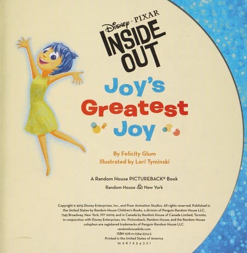 Cover of Joy's greatest joy