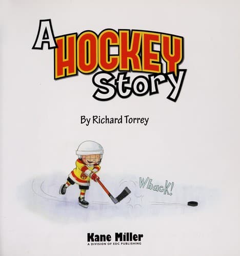 Cover of A hockey story