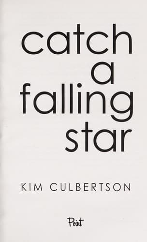 Cover of Catch a falling star