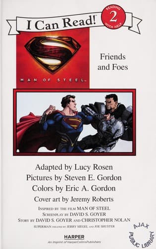 Cover of Man of Steel