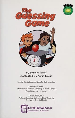 Cover of The guessing game