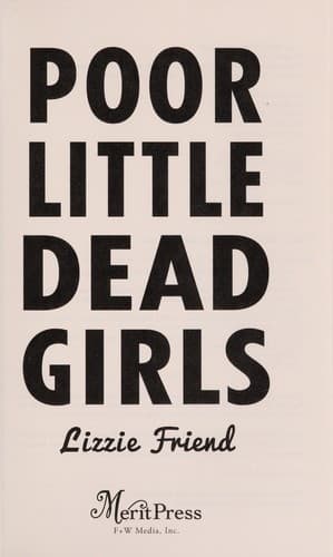 Cover of Poor little dead girls