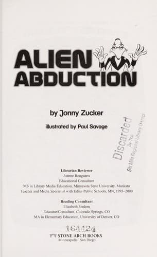 Cover of Alien abduction