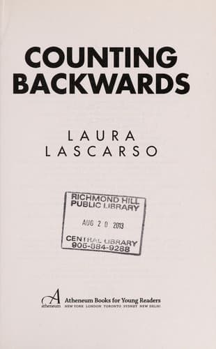 Cover of Counting backwards