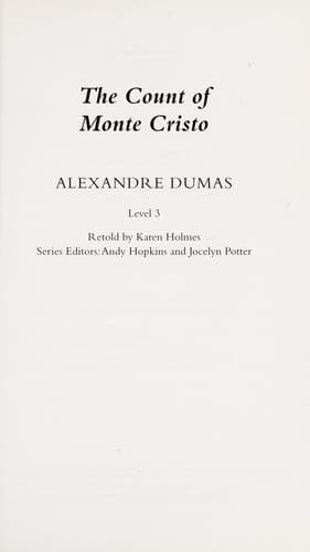 Cover of The Count of Monte Cristo