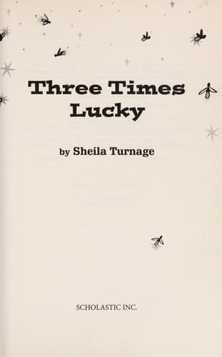 Cover of Three times lucky