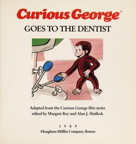 Cover of Curious George goes to the dentist